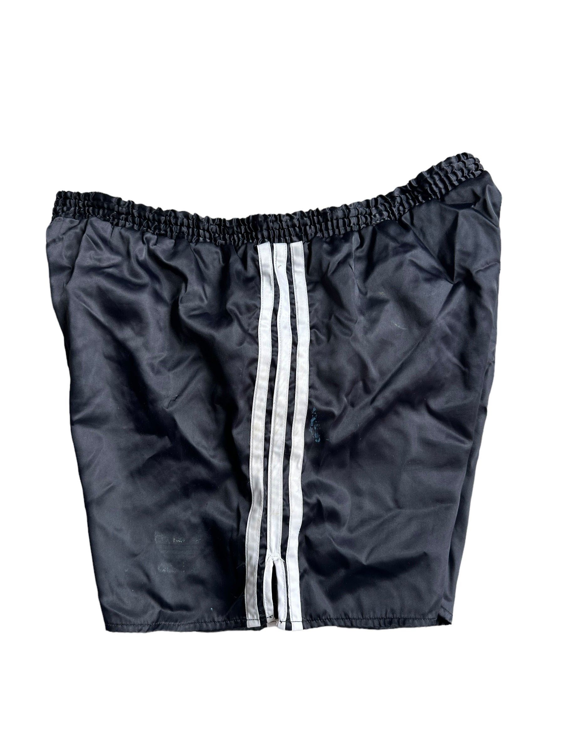 Black vintage adidas shorts online